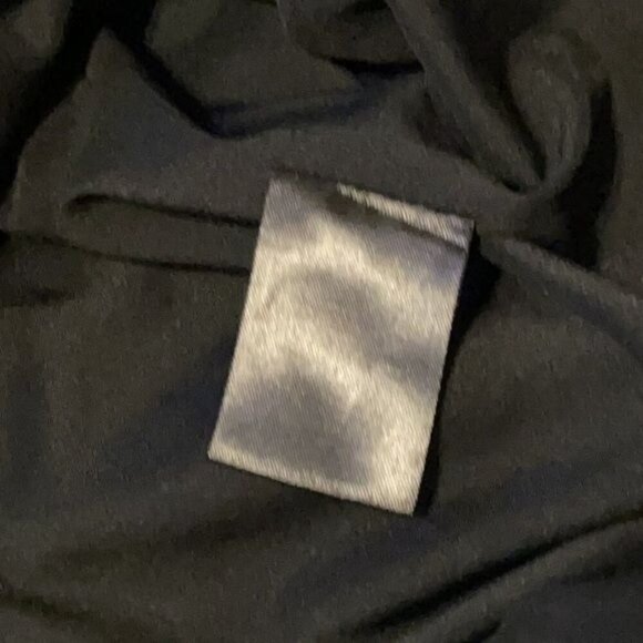 Tibi Royal Blue and Black Lace Short Sleeve Shift Dress 4 - Picture 12 of 12